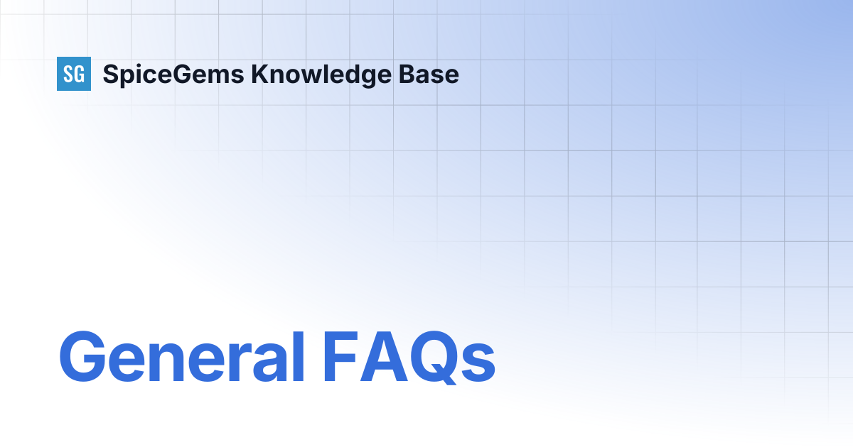 General FAQs | GeoIP Country Redirect | SpiceGems Knowledge Base